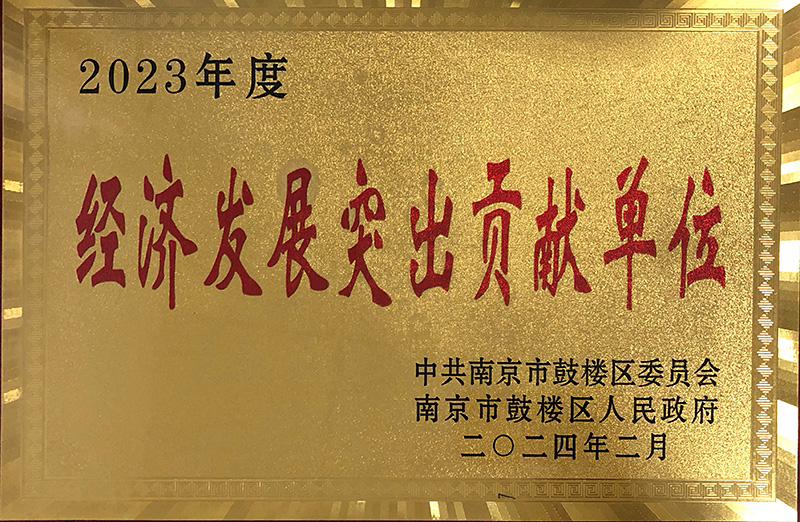 2023年度经济发展突出贡献单位