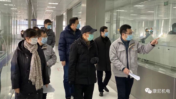 南京市科技局陈为生副局长调研康尼